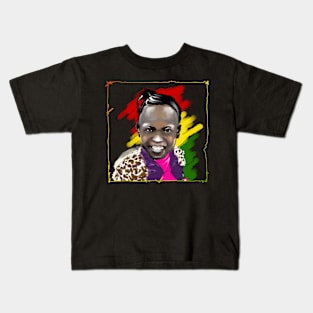 Afro Kids Kids T-Shirt